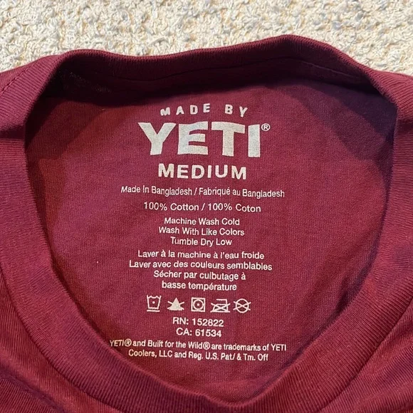 Yeti bear graphic t-shirt - Picture 4 of 4